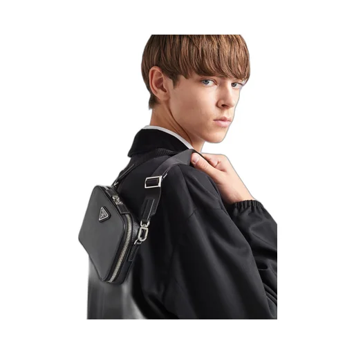 Prada Brique Saffiano leather bag