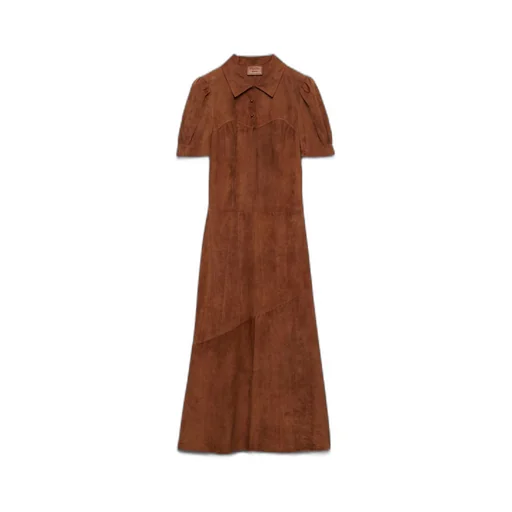 Suede dress