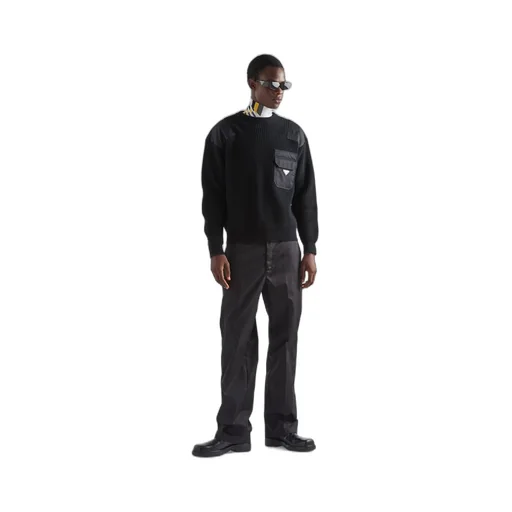 Wool and Re-Nylon sweater