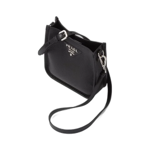 Leather mini shoulder bag