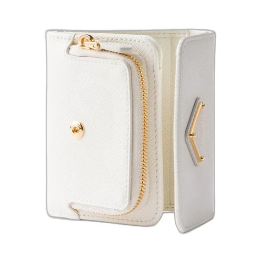 Small Saffiano leather wallet
