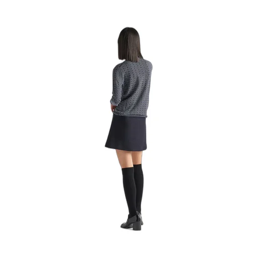 Wool miniskirt