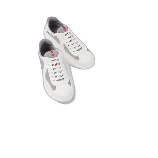 Prada America's Cup Soft rubber and bike fabric sneakers