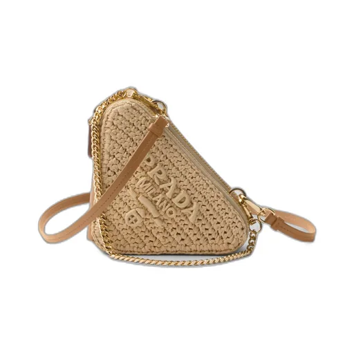 Crochet mini-pouch