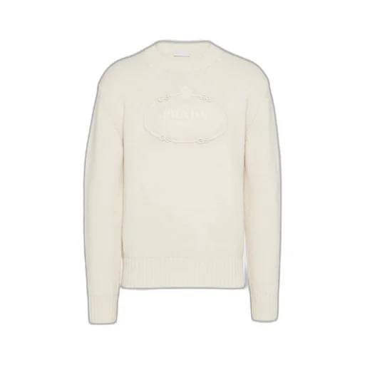 Wool and cashmere crew-neck sweater