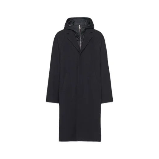 Wool blend coat