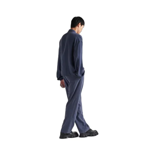 Silk blouson jacket