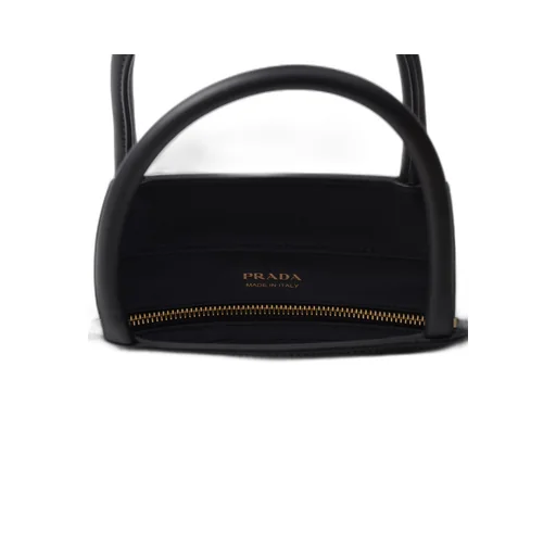 Medium leather tote bag