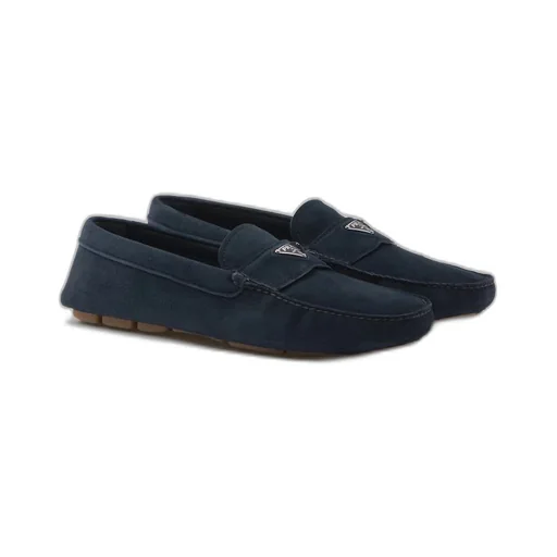 Suede driving shoes