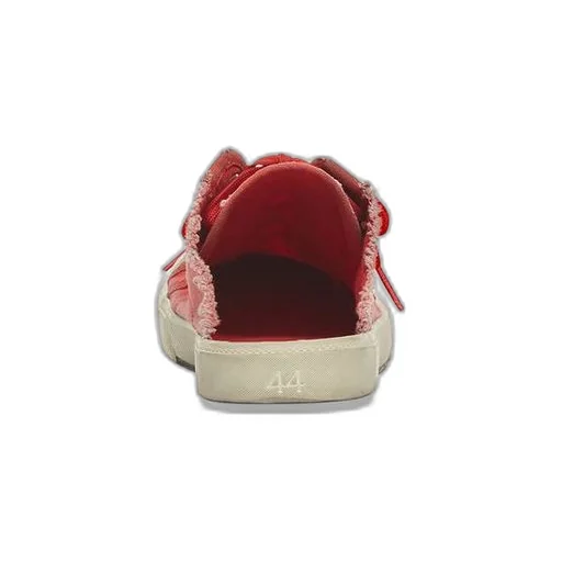 Paris Trainers Mule Red