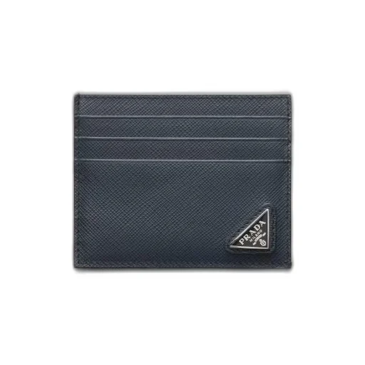Saffiano leather card holder