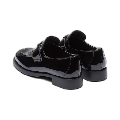Patent-leather loafers