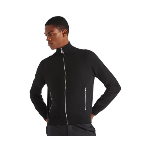 Reversible wool and Re-Nylon jacket
