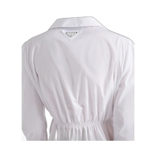 Poplin mini-dress
