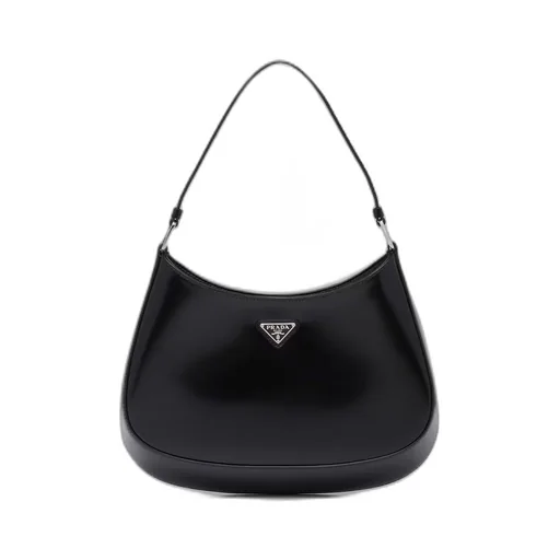 Prada Cleo brushed leather shoulder bag