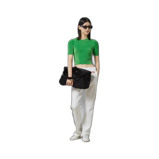 Technical jersey trousers with Web
