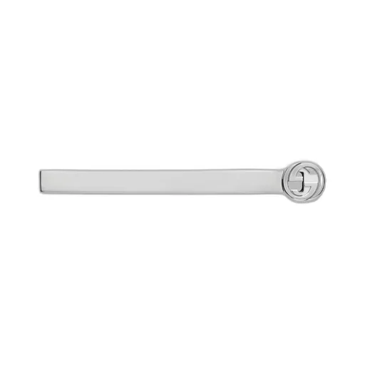 Gucci Interlocking tie bar