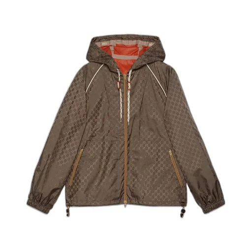 GG fabric zip jacket