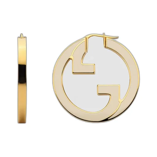 Gucci Blondie hoop earrings