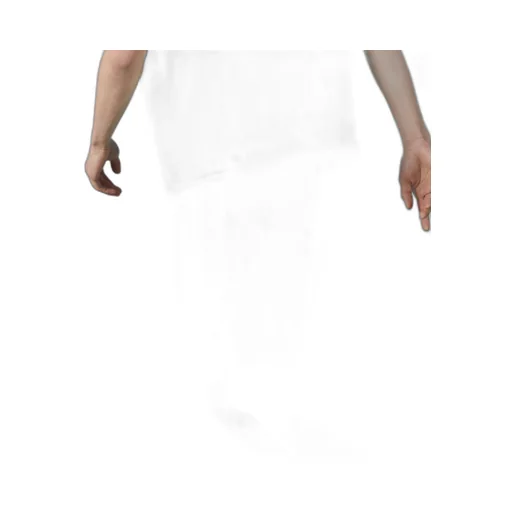 Washed organic denim trouser with GG