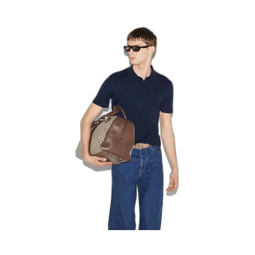 Cotton polo shirt with Web