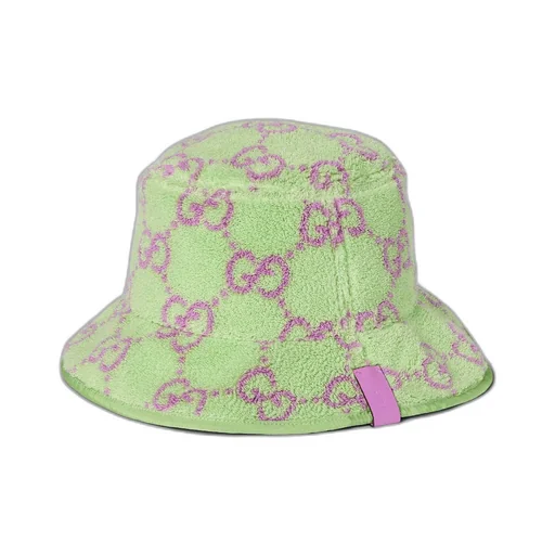 GG terrycloth jacquard bucket hat