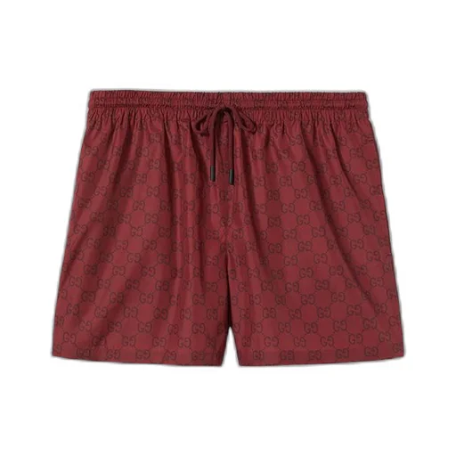 GG print nylon swim short