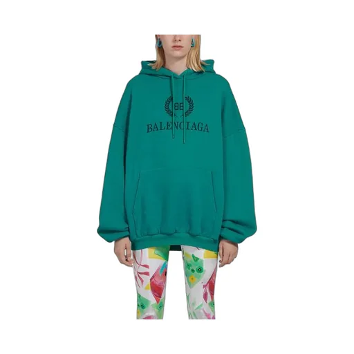 Logo Hoodie Green