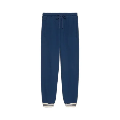 Cotton jersey jogging trouser