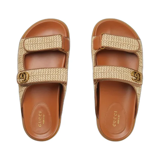 Women's sandal with Double G