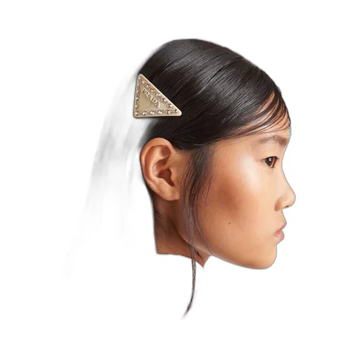 Plexiglass hair clip