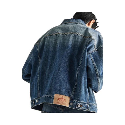 Denim trucker jacket