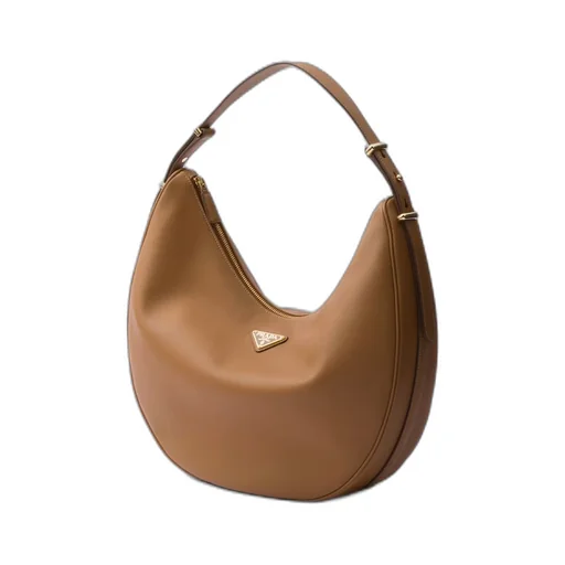 Prada Arqué large leather shoulder bag