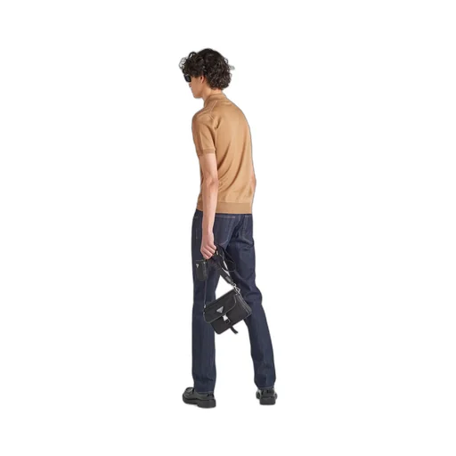 Cashmere polo shirt