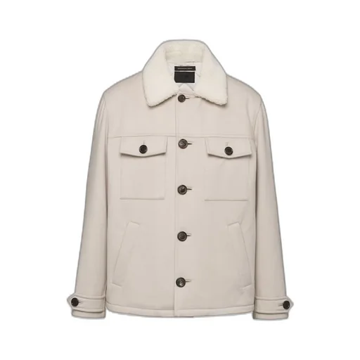 Cashmere blouson jacket
