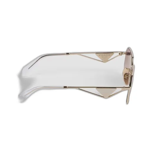Sunglasses with triangle logo