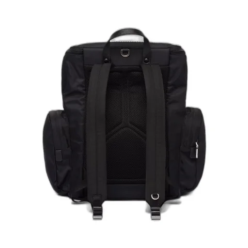 Re-Nylon and Saffiano leather pet bag