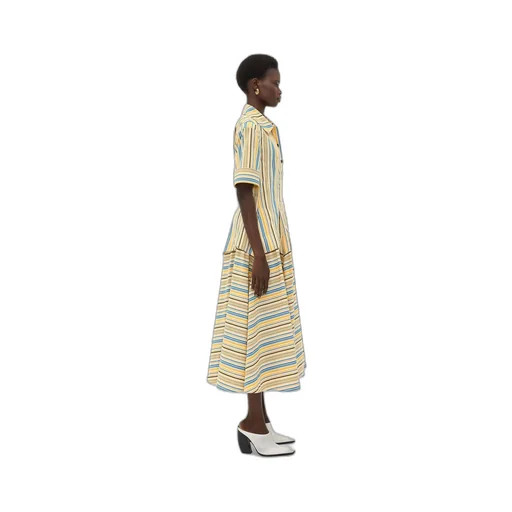 Checked Cotton Dress