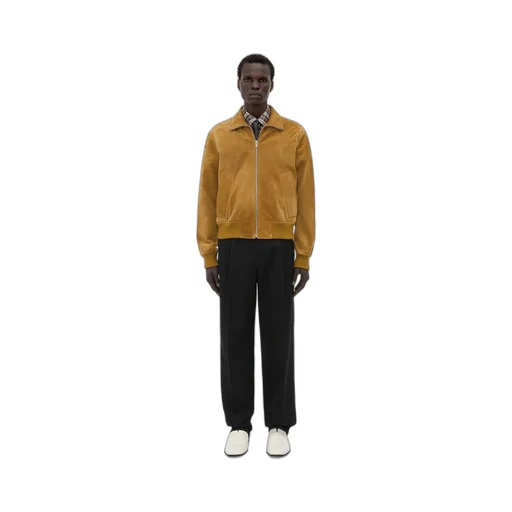 Suede Leather Blouson
