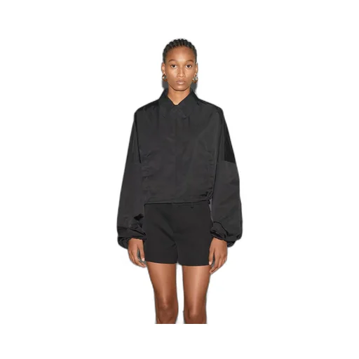 Polyester twill bomber jacket