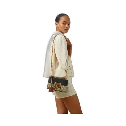 Padlock small GG shoulder bag