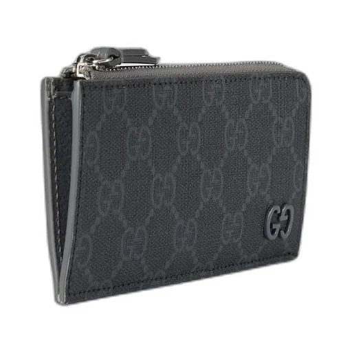 GG zip card case with GG detail