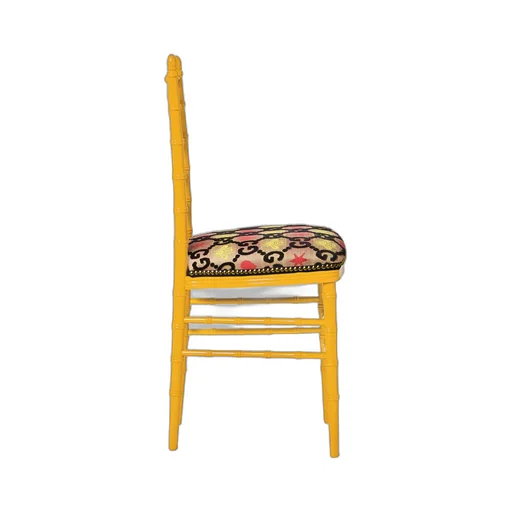 Chiavari chair with GG jacquard