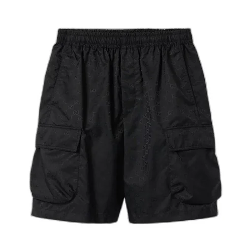 Lightweight GG nylon jacquard short