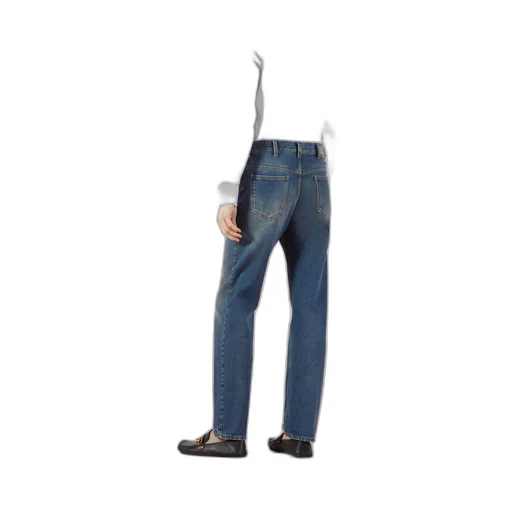 Regular fit washed jeans