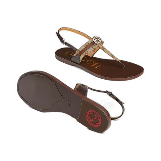 Women's Interlocking G Web sandal