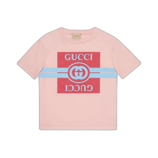 Children's printed cotton jersey T-shirt