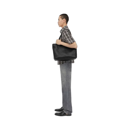 Small Intrecciato Zipped Tote