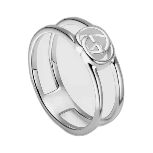 Gucci Interlocking thin open band