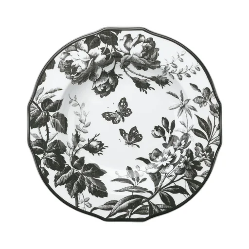 Herbarium rim soup bowl, set of two